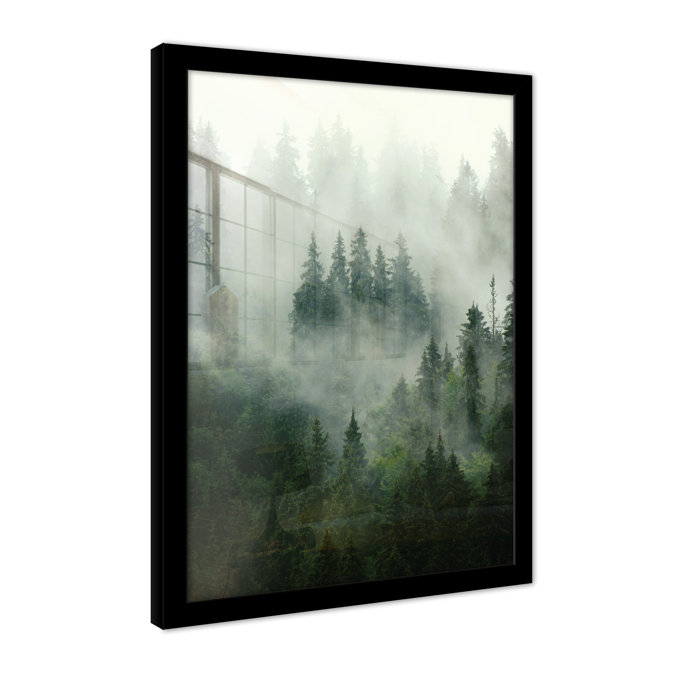 Wallarena Poster Foto - Mehrfarbig - Modern - Leinwand - Wohnzimmer, Foto, 100x70cm