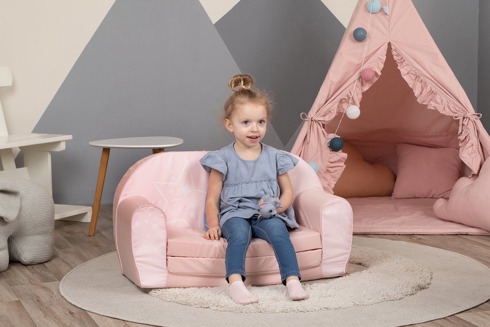 für Europe Knorrtoys® Kinder; Made Sofa Fairy in Pink,