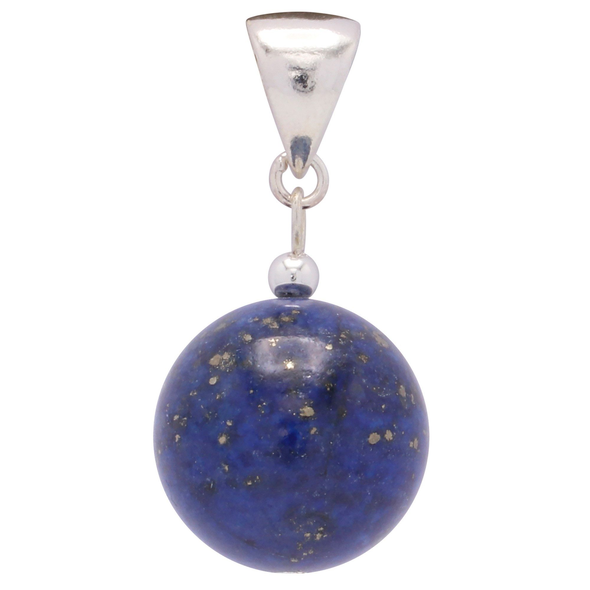 Schmuck Krone Kettenanhänger Anhänger aus Lapis-Lazuli & Silber, Silber 925 günstig online kaufen