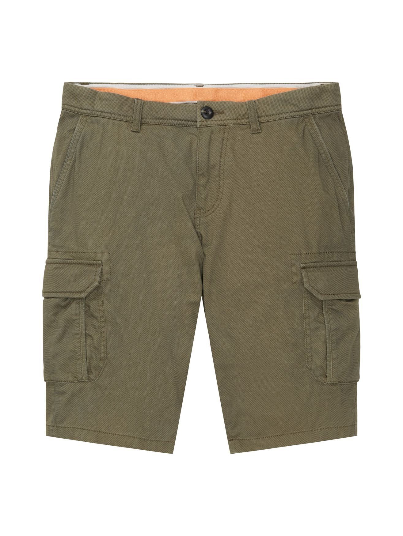 TOM TAILOR Chinoshorts regular printed cargo shorts