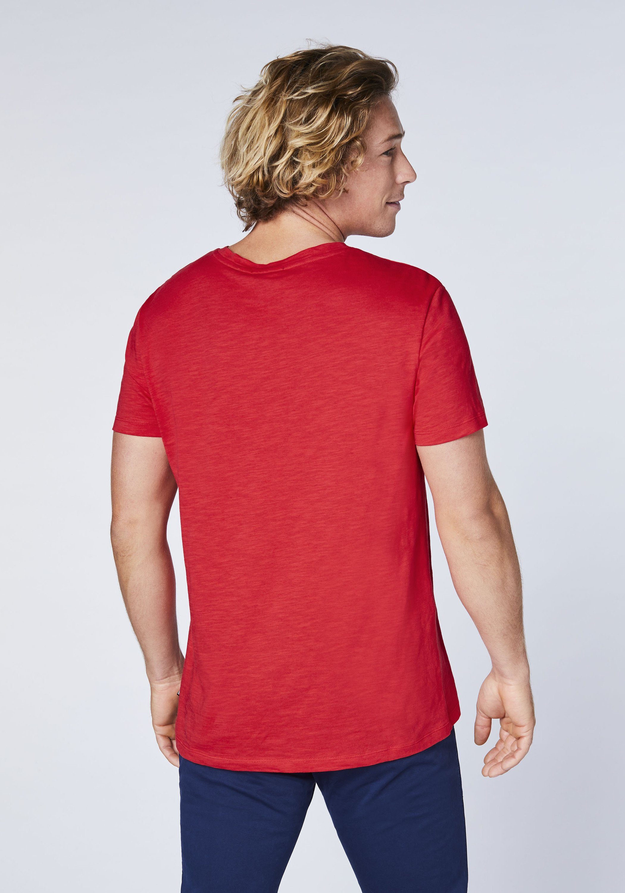 1 Print-Shirt Label-Symbol T-Shirt Chiemsee gedrucktem mit Lollipop