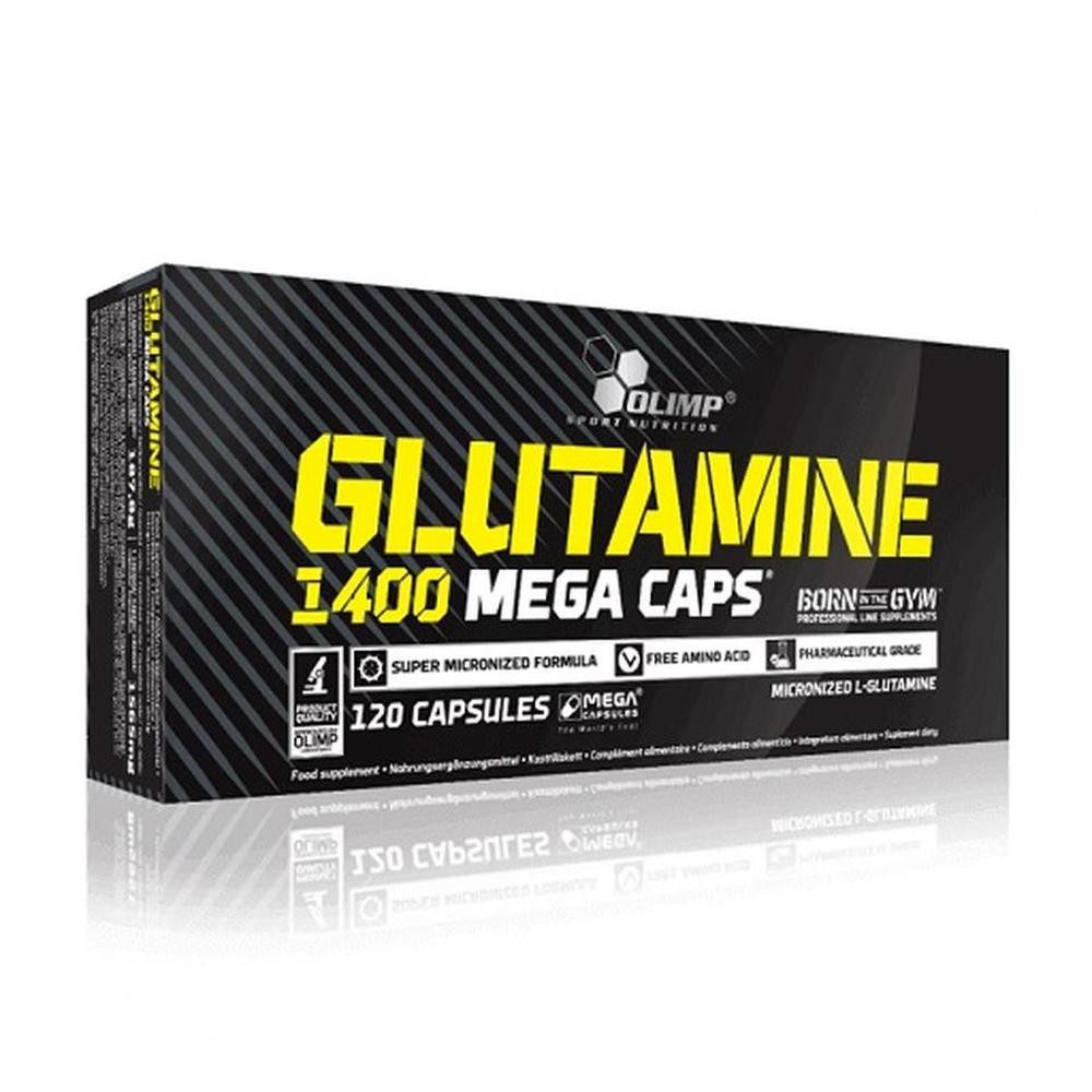 Olimp Sport Nutrition Olimp L-Glutamine Mega Caps - 120 Kapsel Kapseln, 200.0 g