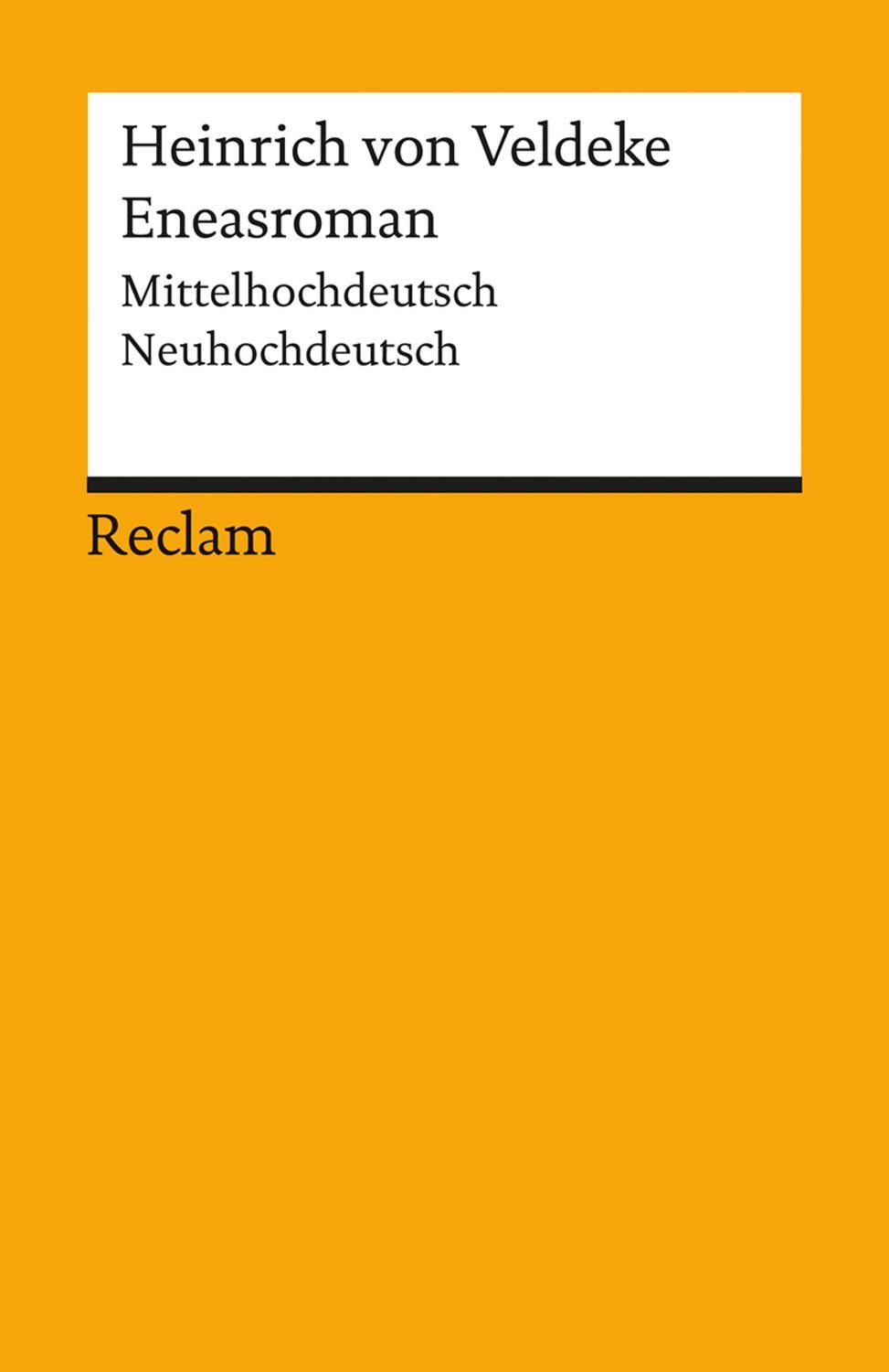 Eneasroman / Heinrich Veldeke
