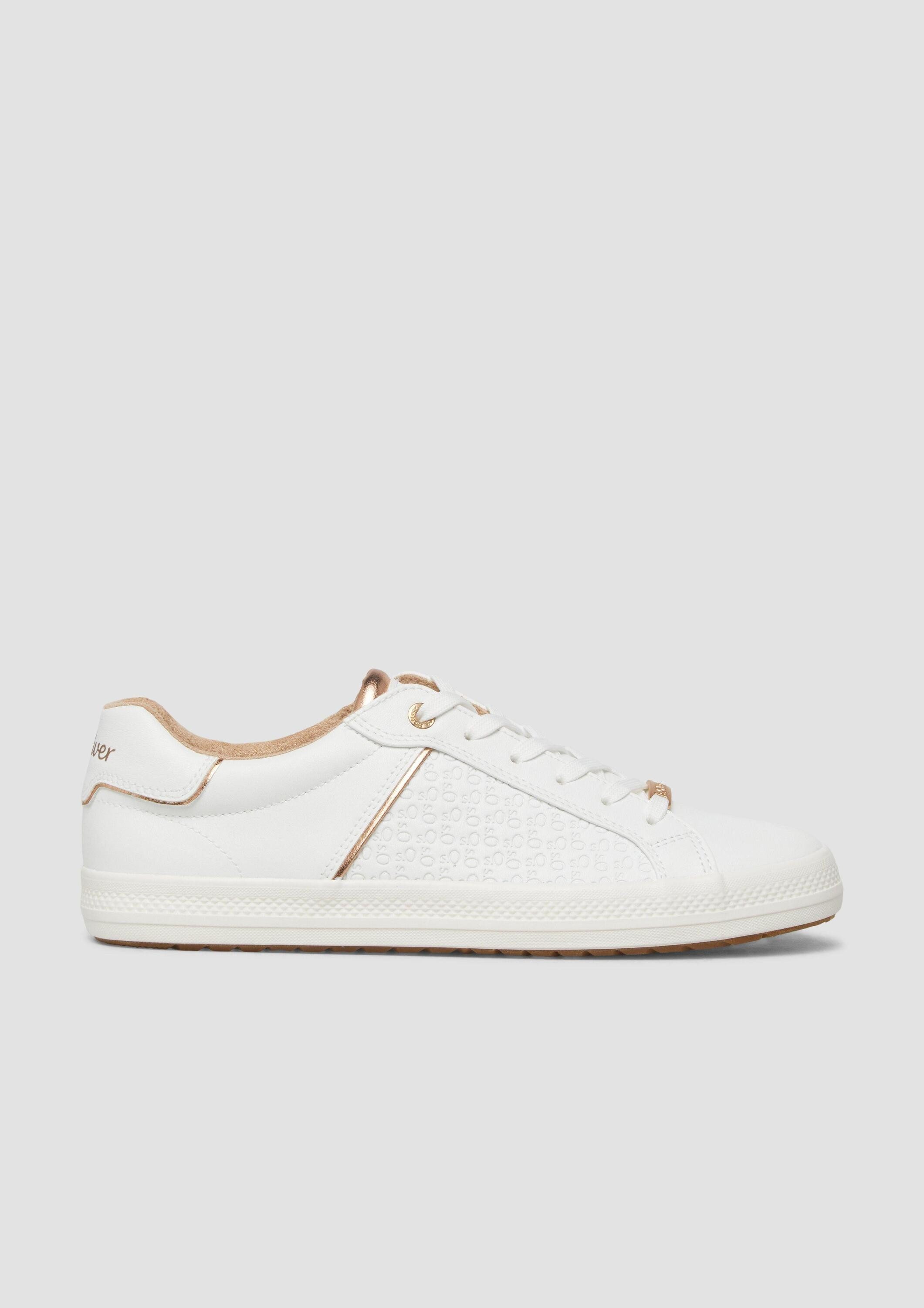 s.Oliver Sneakers Sneaker Schnür-Sneaker mit Artwork