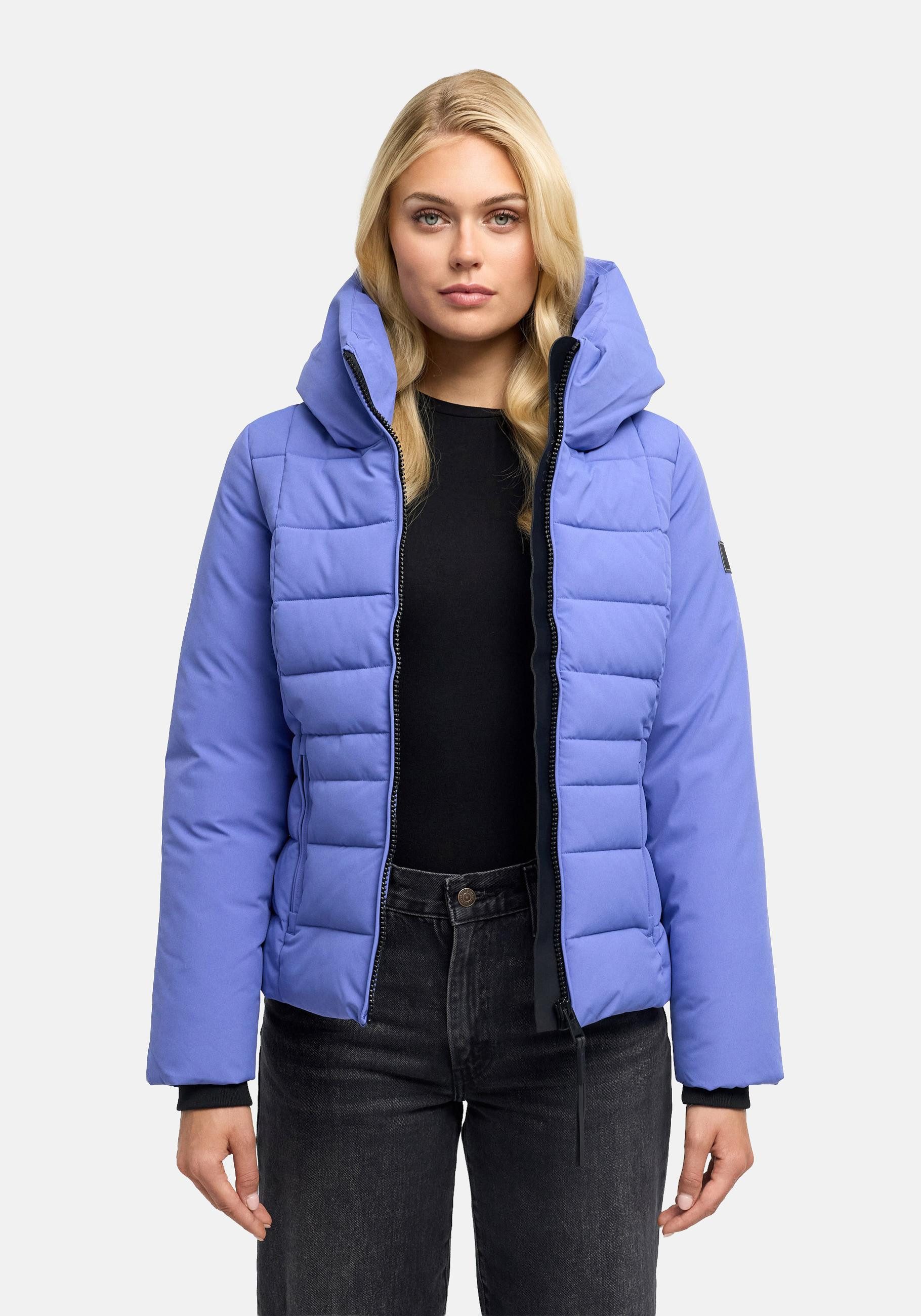 Navahoo Outdoorjacke Stepptänzchen XIV Warme Damen Steppjacke mit Kapuze