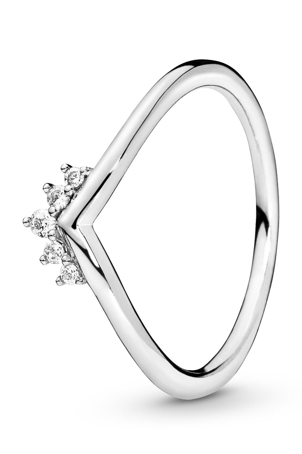 Pandora Silberring für Frauen Tiara Wishbone