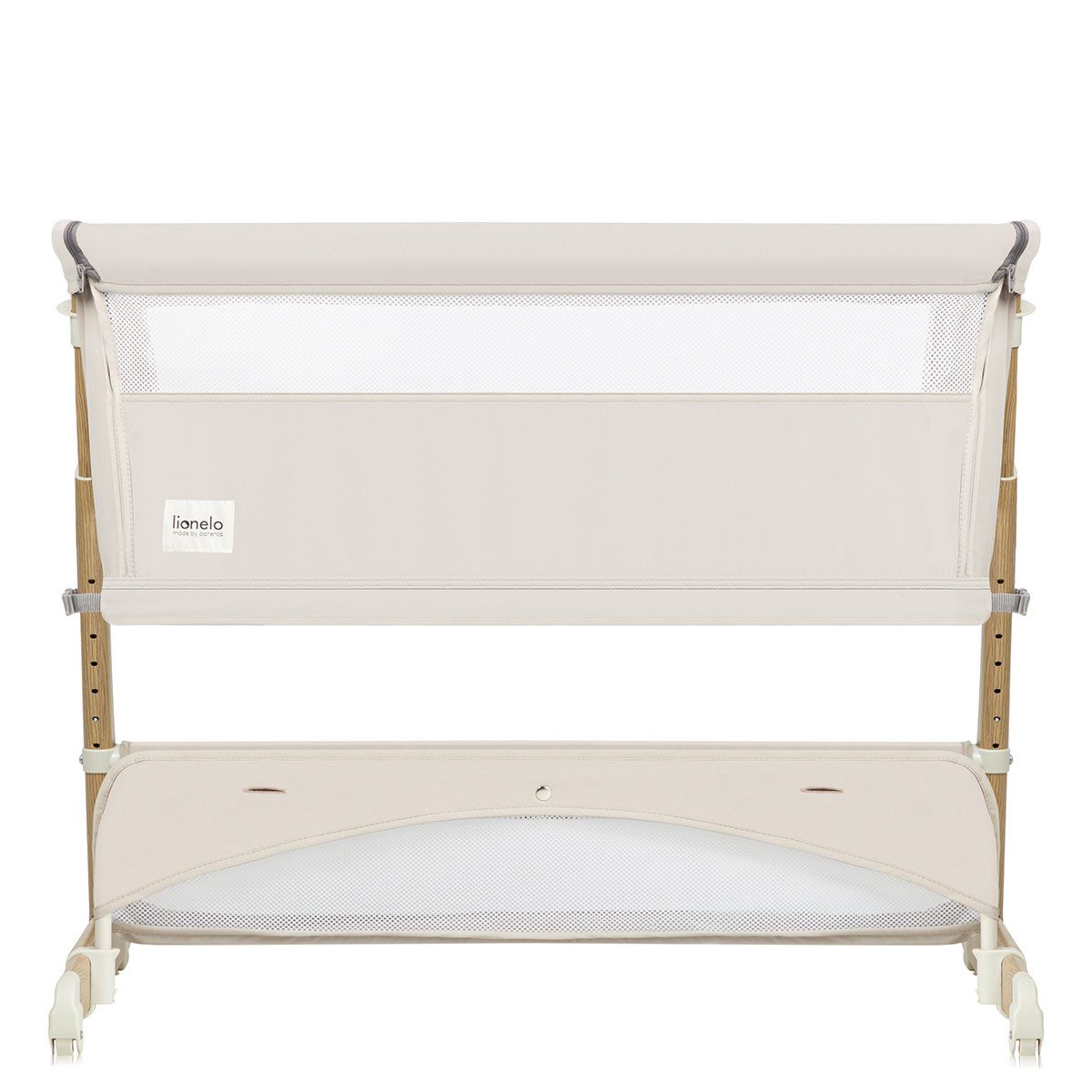 lionelo Beistellbett Lionelo Beistellbett Thomi Plus 5in1 Beige Sand