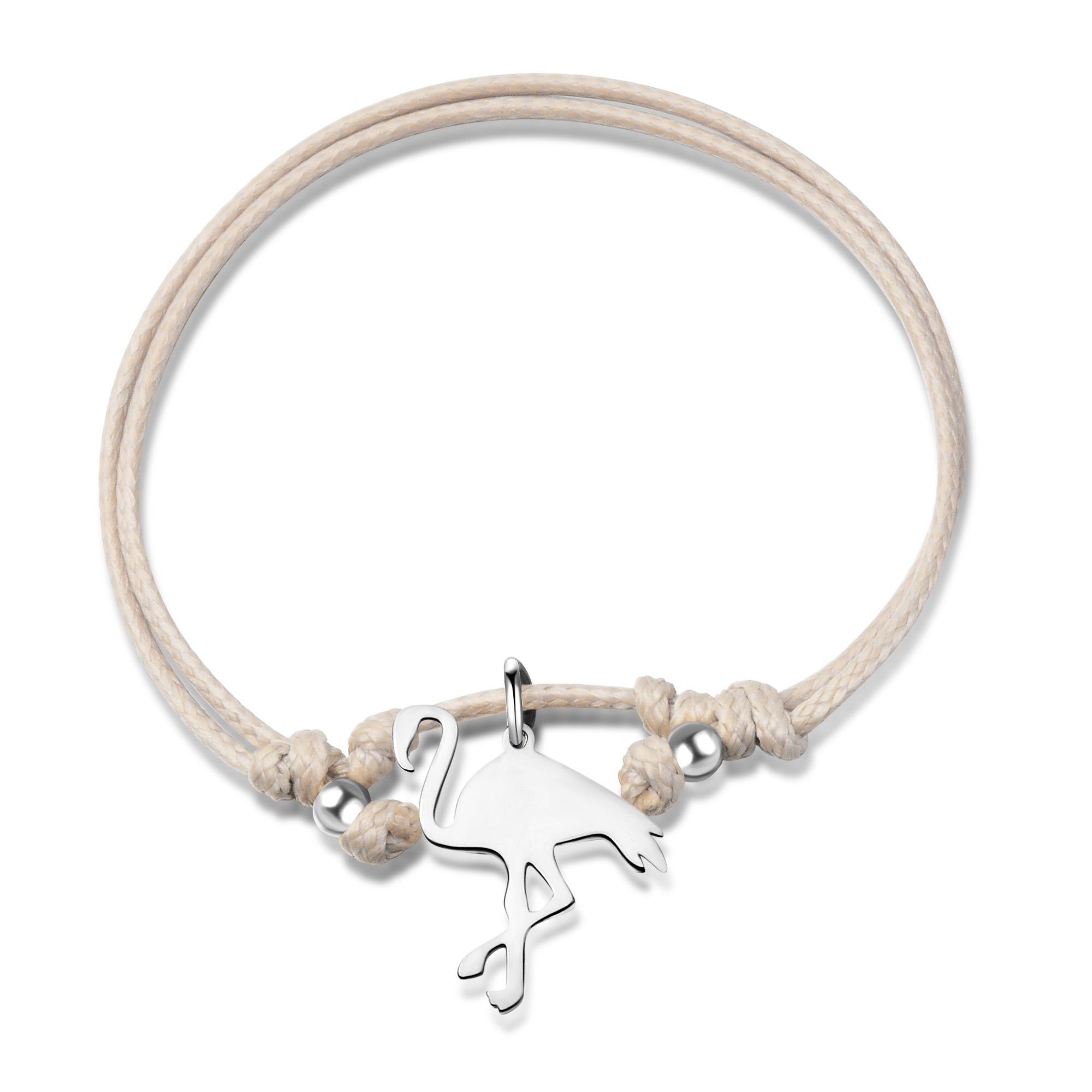 AILORIA Armband FLAMANT Armband beige/silber, Armband beige/silber