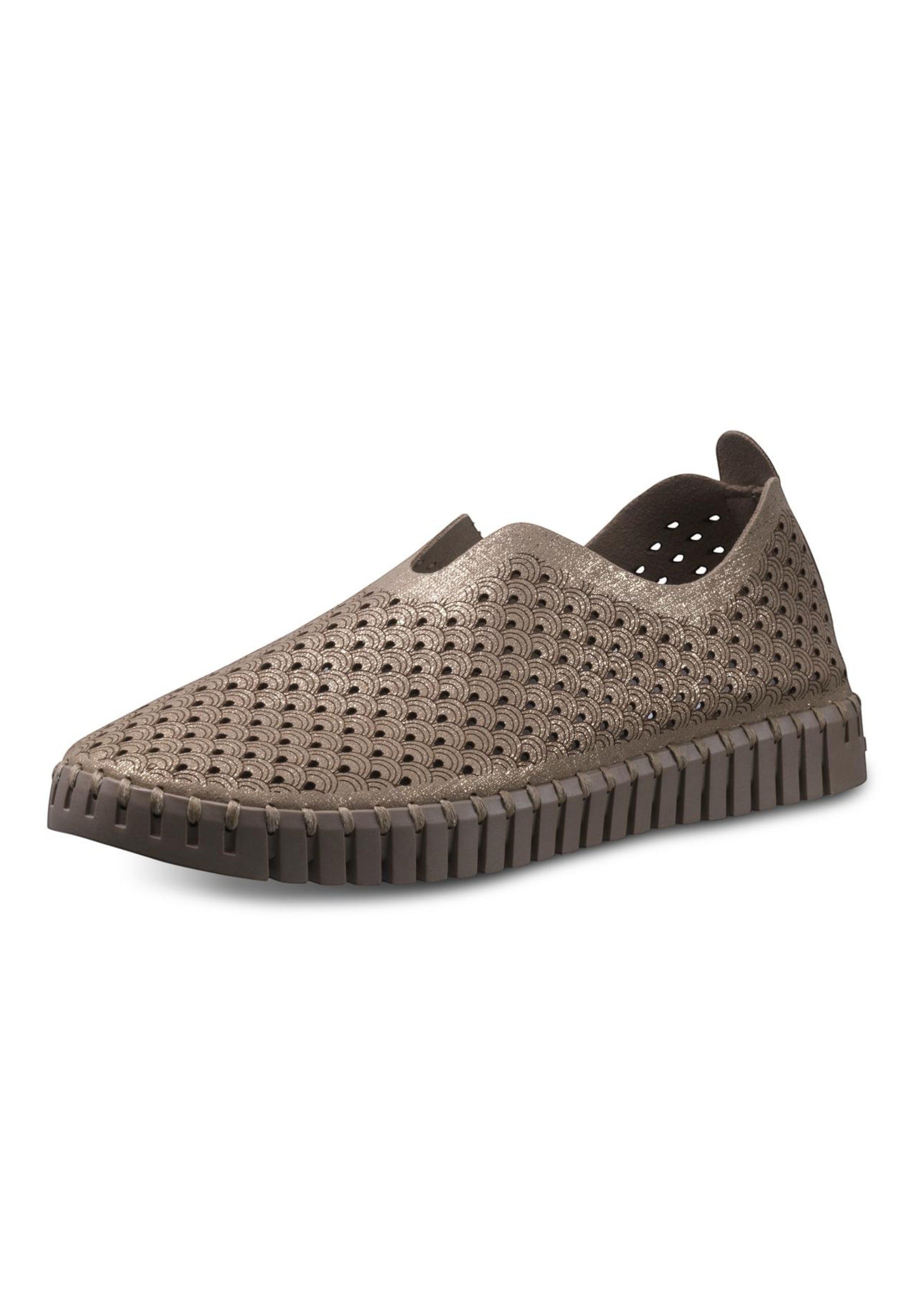 Ilse Jacobsen TULIP3224 Slipper Lasercut, Glitzer, klebstofffrei