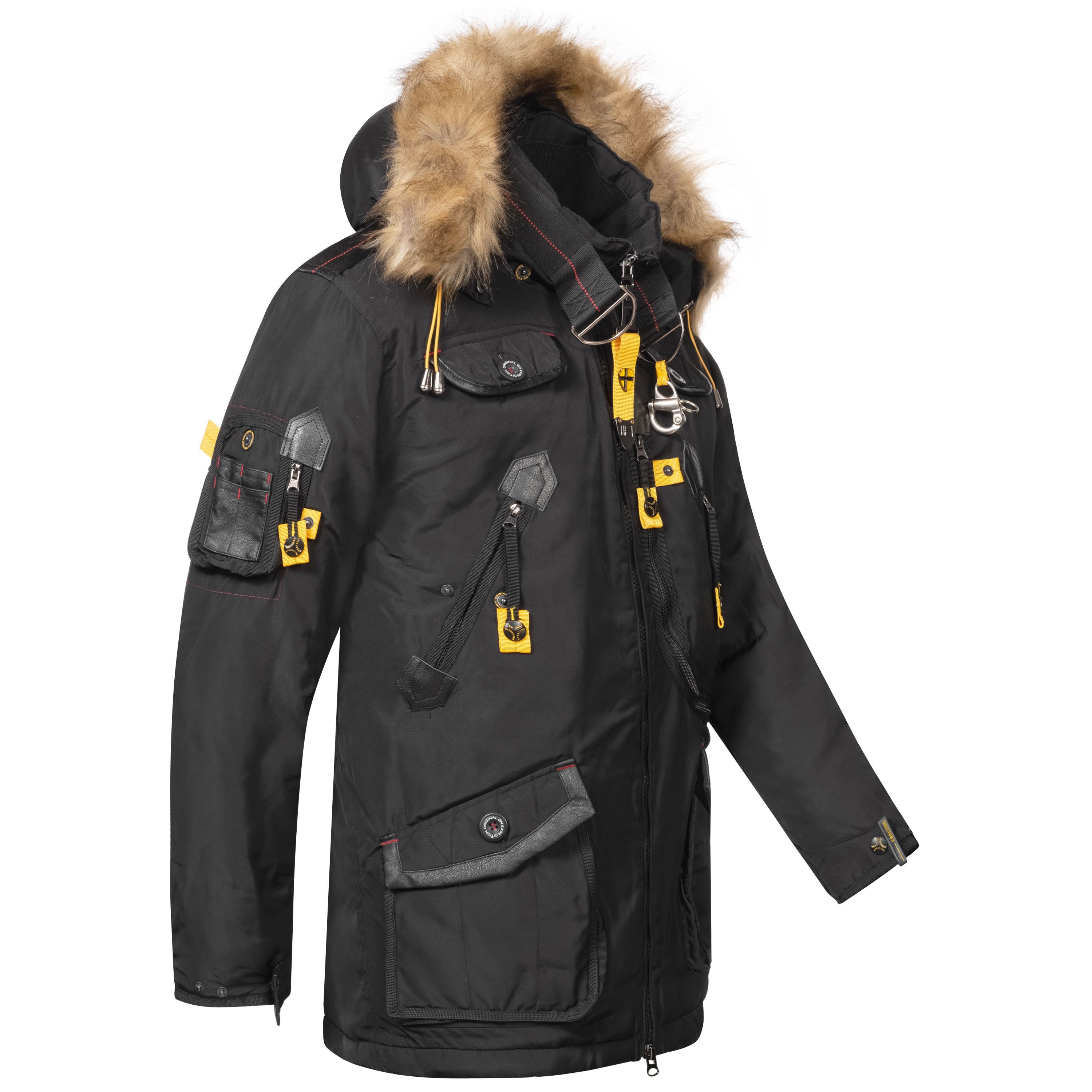 Geographical Norway Parka Herren Luxus Outdoor Funktions Jacke Sehr Warm Wi günstig online kaufen