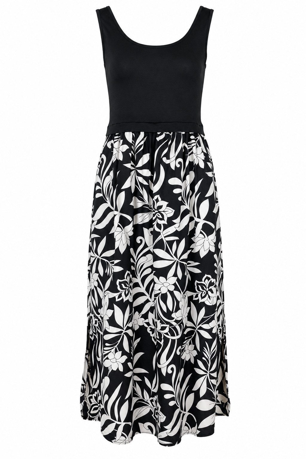ITALY VIBES Sommerkleid - Kleid mit modischem Print - Maxikleid für Damen - ITALY VIBES ONE SIZE - passend für Größen XS - M