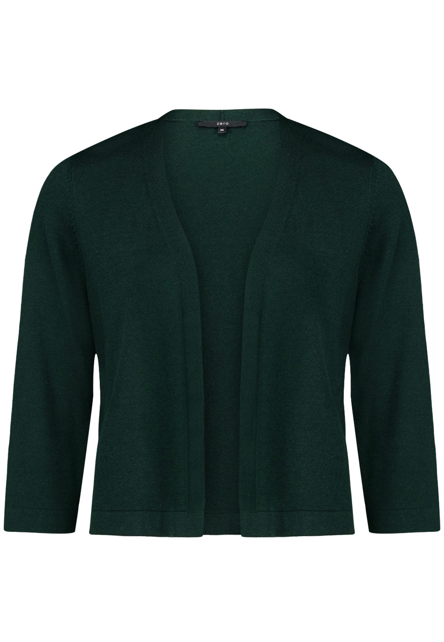 Zero Strickjacke Damen mit 3/4 Arm (1-tlg) Plain/ ohne Details