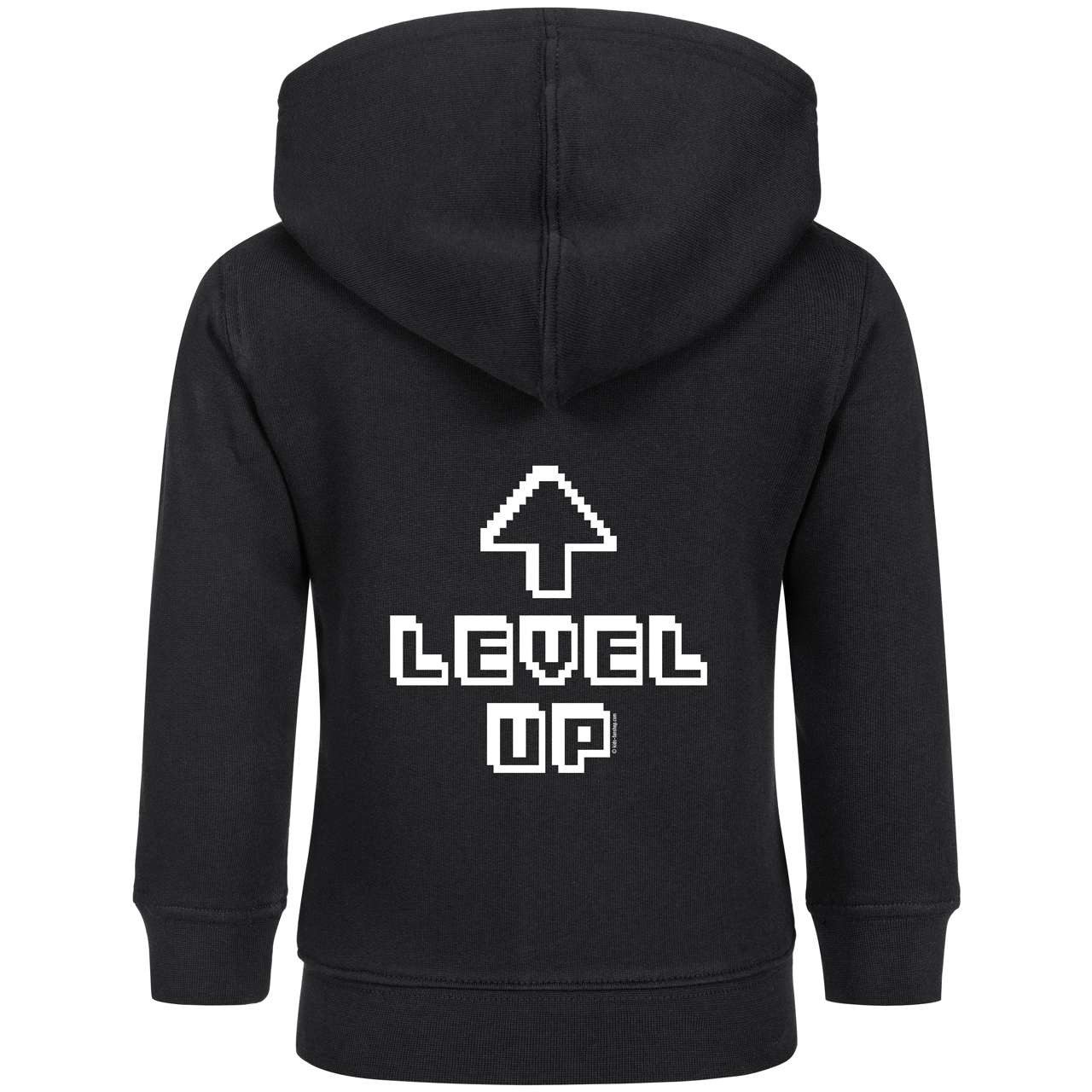 Kapuzensweatjacke mit Level Up Aufdruck für Babys (0–24 M)