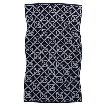 Gant Saunatuch Strandtuch - G-PATTERN BEACH TOWEL, Duschtuch, Frottier