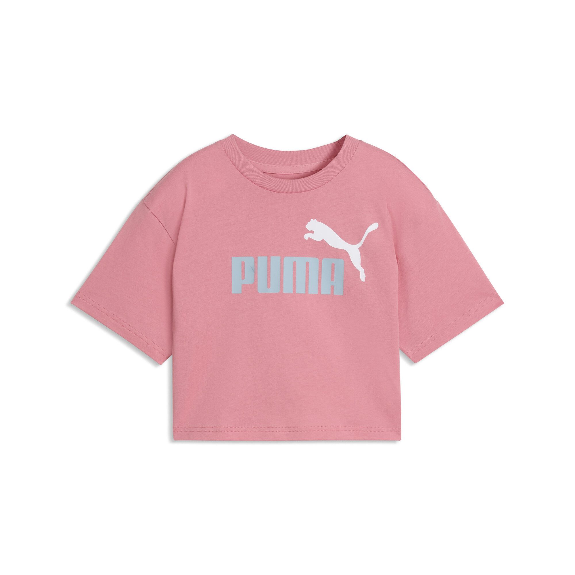 PUMA T-Shirt Essentials 2 Colour No. 1 PUMA Logo Kurzes T-Shirt Mädchen