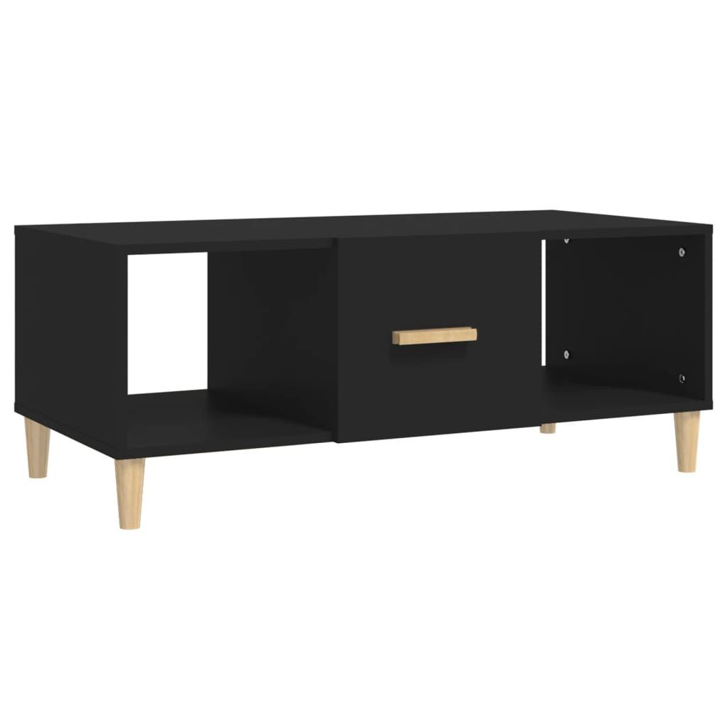 vidaXL Couchtisch Couchtisch Schwarz 102x50x40 cm Holzwerkstoff (1-St)