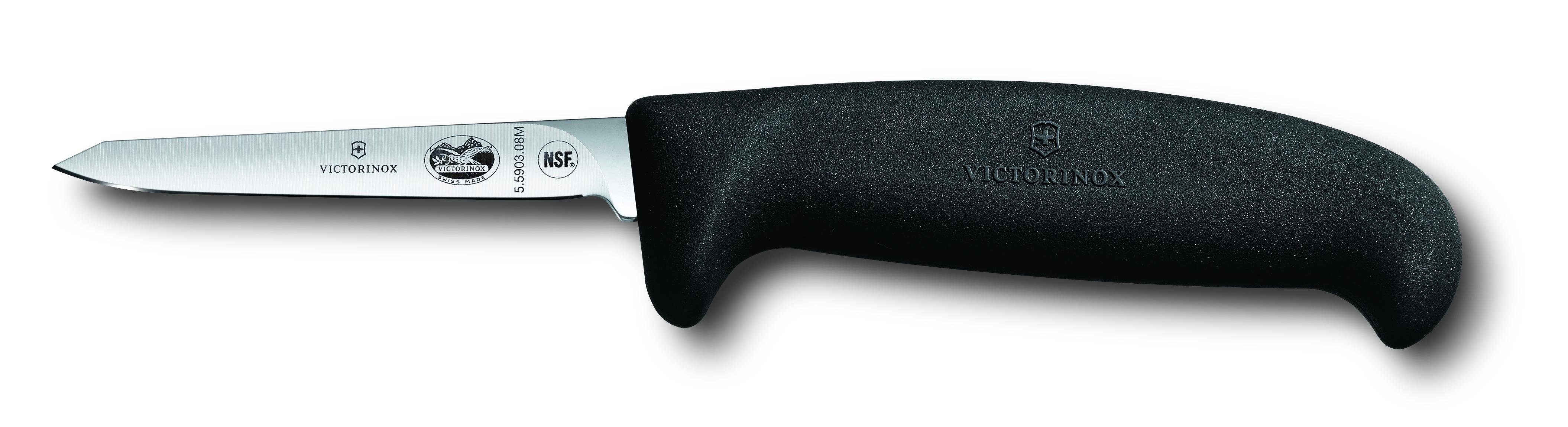 Victorinox Taschenmesser schwarz gr.Griff Geflügelmesser