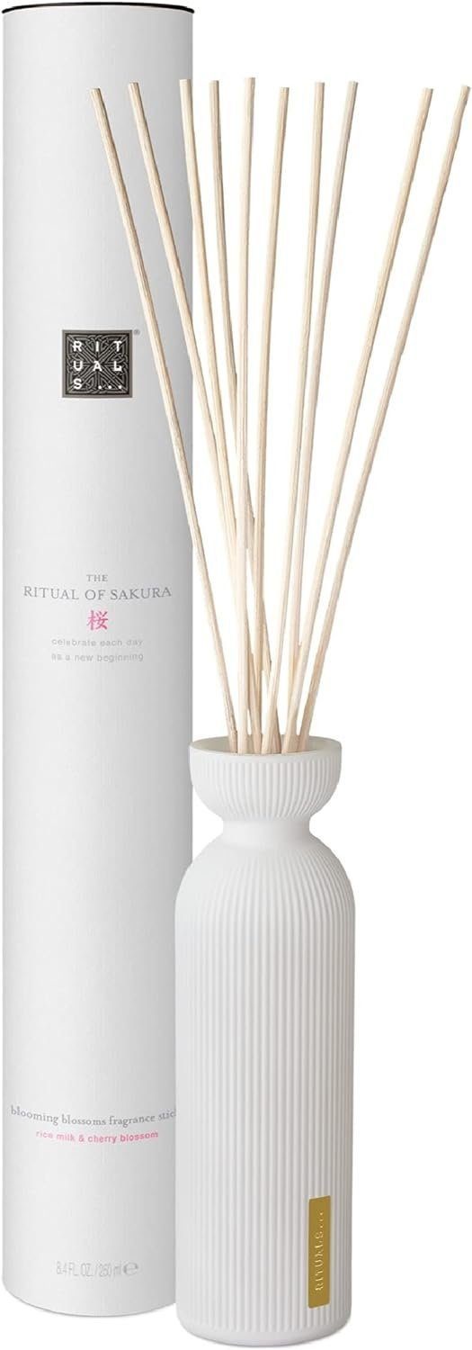 Rituals Duftstäbchen Rituals The Ritual of Sakura Duftstäbchen 250 ml (Duft von Reismilch & Kirschblüte – hält bis zu 3 Monate)