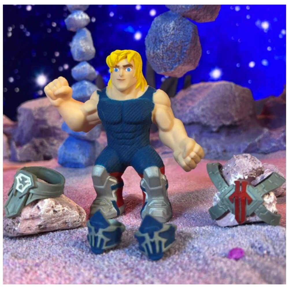 CICABOOM Elastikorps Fighter He-Man Masters Universe Collection Giga Size U2013 1 HE-Man Figurine à Collectionner