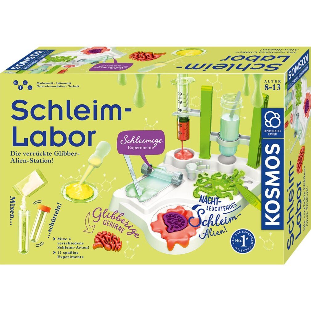 Kosmos Zauberkasten Schleim-Labor, Experimentierkasten