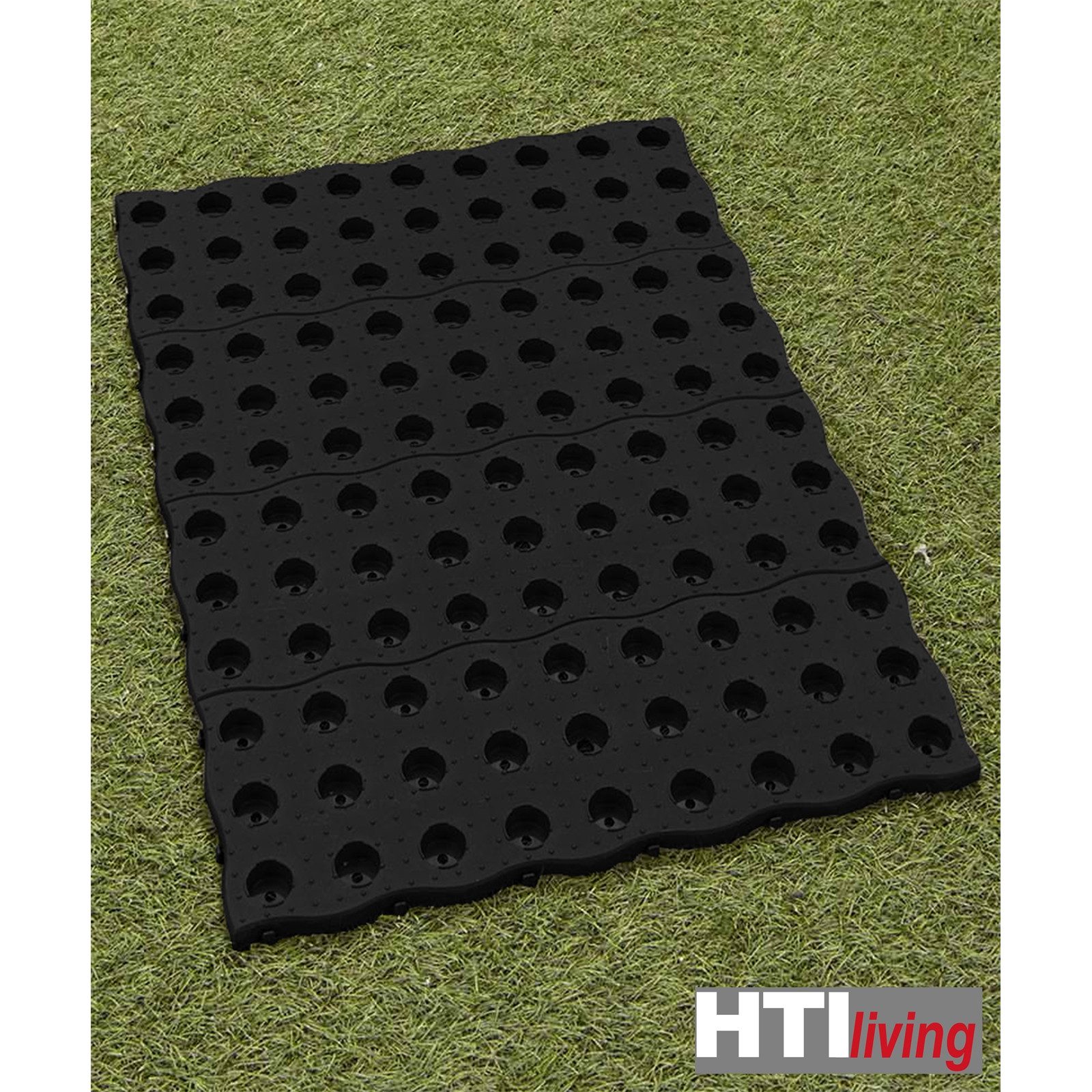 HTI-Living Trittsteine Gehwegplatten Set aus Kunststoff 4 teilig, 69x92 cm, Set, 4-St., 4 Platten, Gartenwegplatten aus Kunststoff