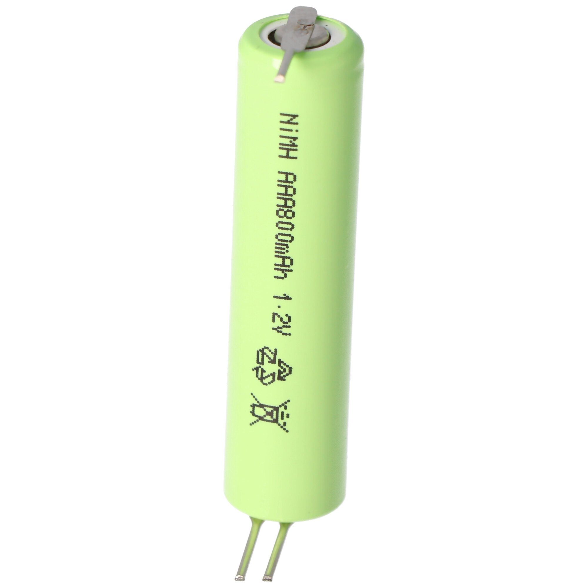 Sanyo HR-AAAU NiMH Akku Micro AAA Flat Top mit 3-er Print unbedingt Abmessu Akku 730 mAh (1,2 V)