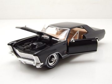 Maisto® Modellauto Buick Riviera 1965 schwarz Modellauto 1:24 Maisto, Maßstab 1:24