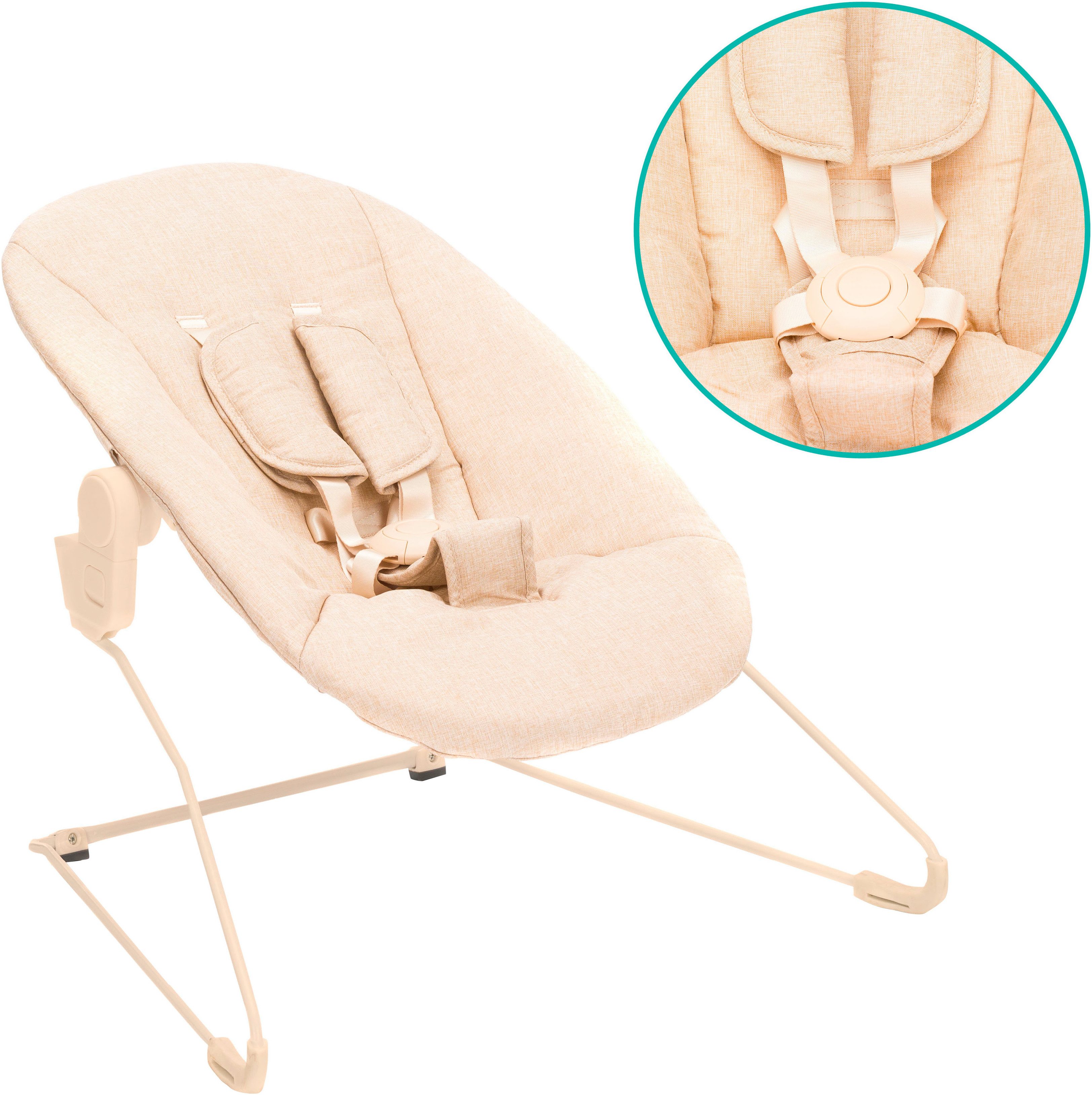 Fillikid Hochstuhl Pia Swing (Set, 3 St), inkl. Neugeborgenenaufsatz und Wippe