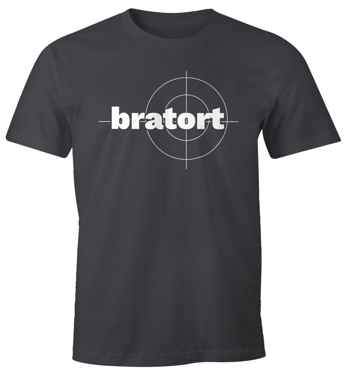 MoonWorks Print-Shirt Herren T-Shirt bratort Fun-Shirt günstig online kaufen