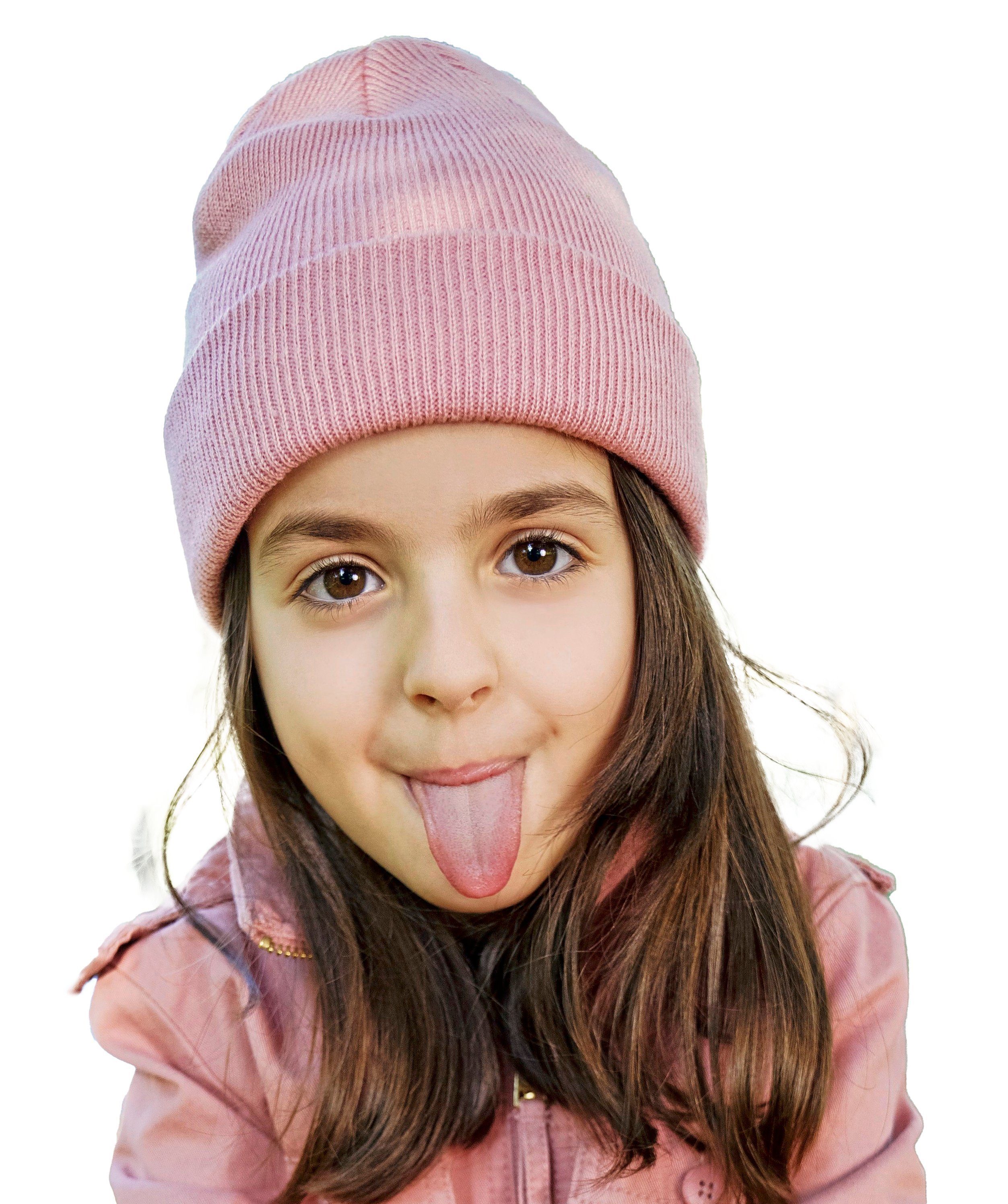 Atlantis Beanie Klassiche Kindermütze / Kinder Mütze für Mädchen u. Jungen aus recyceltem Polyestergarn
