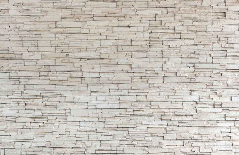 Papermoon Fototapete "NEU" PREMIUM-VLIES-Tapete, leicht strukturiert, Seidenmatt, restlos trocken abziehbar, (komplett Set inkl. Tapetenkleister, 5658), Stone wall