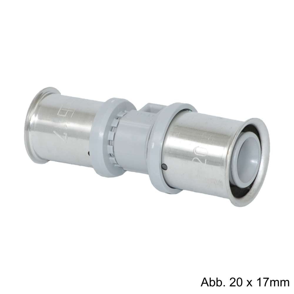 Roth Wasserrohr Roth RIS Kupplung, reduziert 25 x 20 mm, Kunststoff