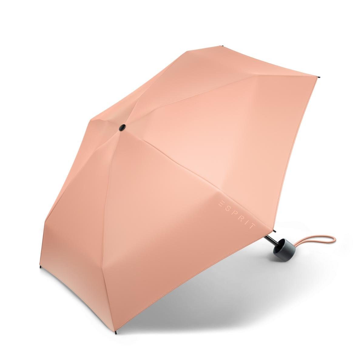 HAPPY RAIN Taschenregenschirm Petito Regenschirm 57407 Peach Pink, leicht günstig online kaufen