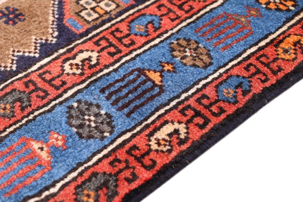 Orientteppich Hamadan 96x196 Handgeknüpfter Läufer, Höhe: Nain Trading, / 8 Orientteppich rechteckig, Perserteppich mm