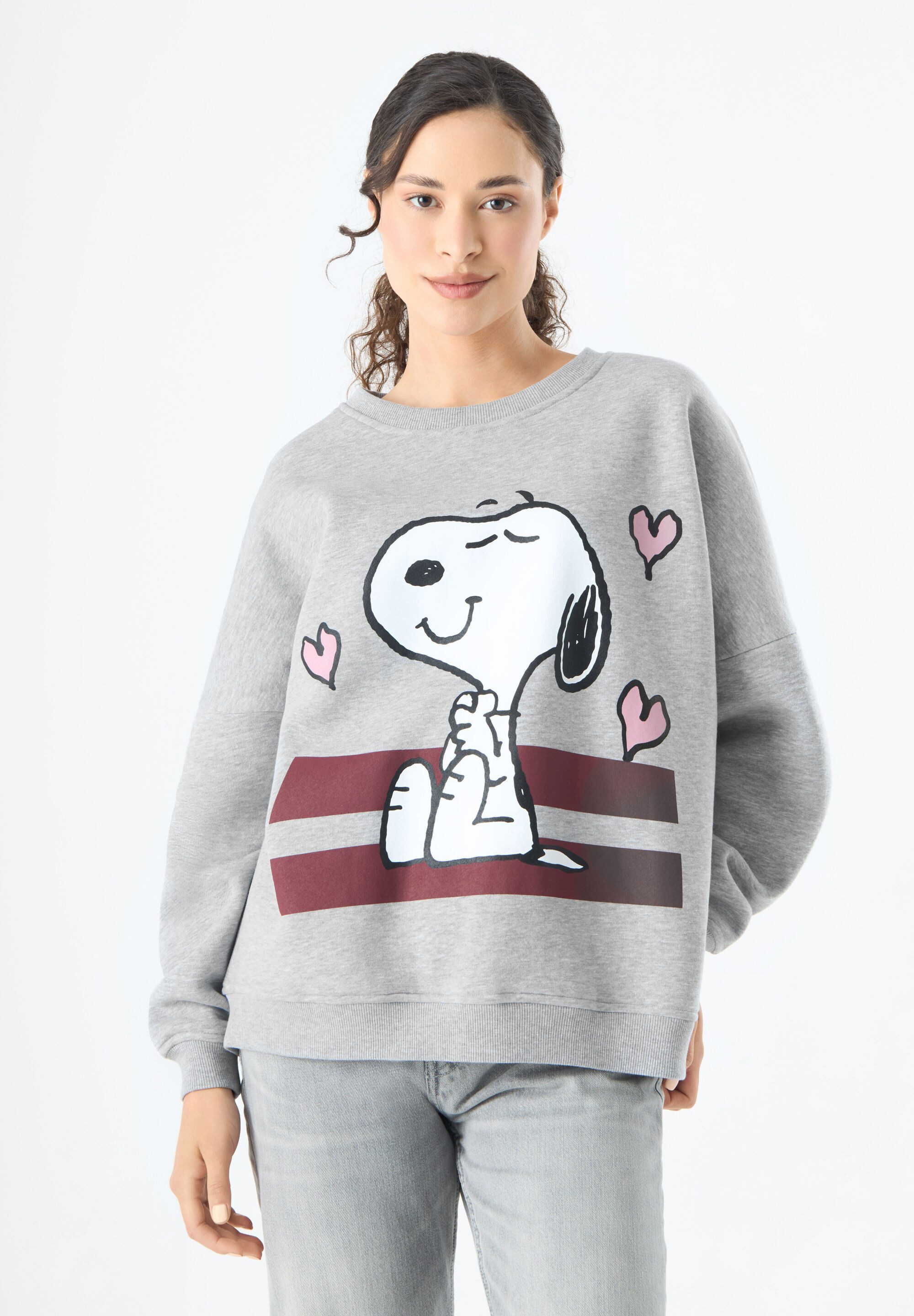 Codello Sweatshirt (1-tlg) Mit Snoopy-Motiv günstig online kaufen