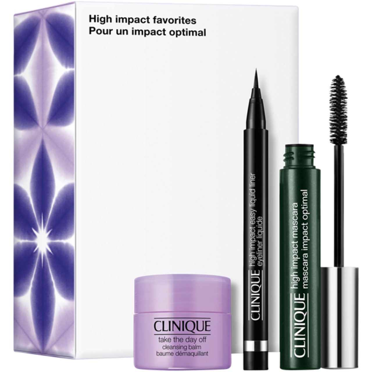 CLINIQUE Mascara-Set High Impact Favorites Set High Impact Mascara I.Black 7 ml + TTDO Cle, Dramatische Augenblicke mit High Impact™ Mascara u