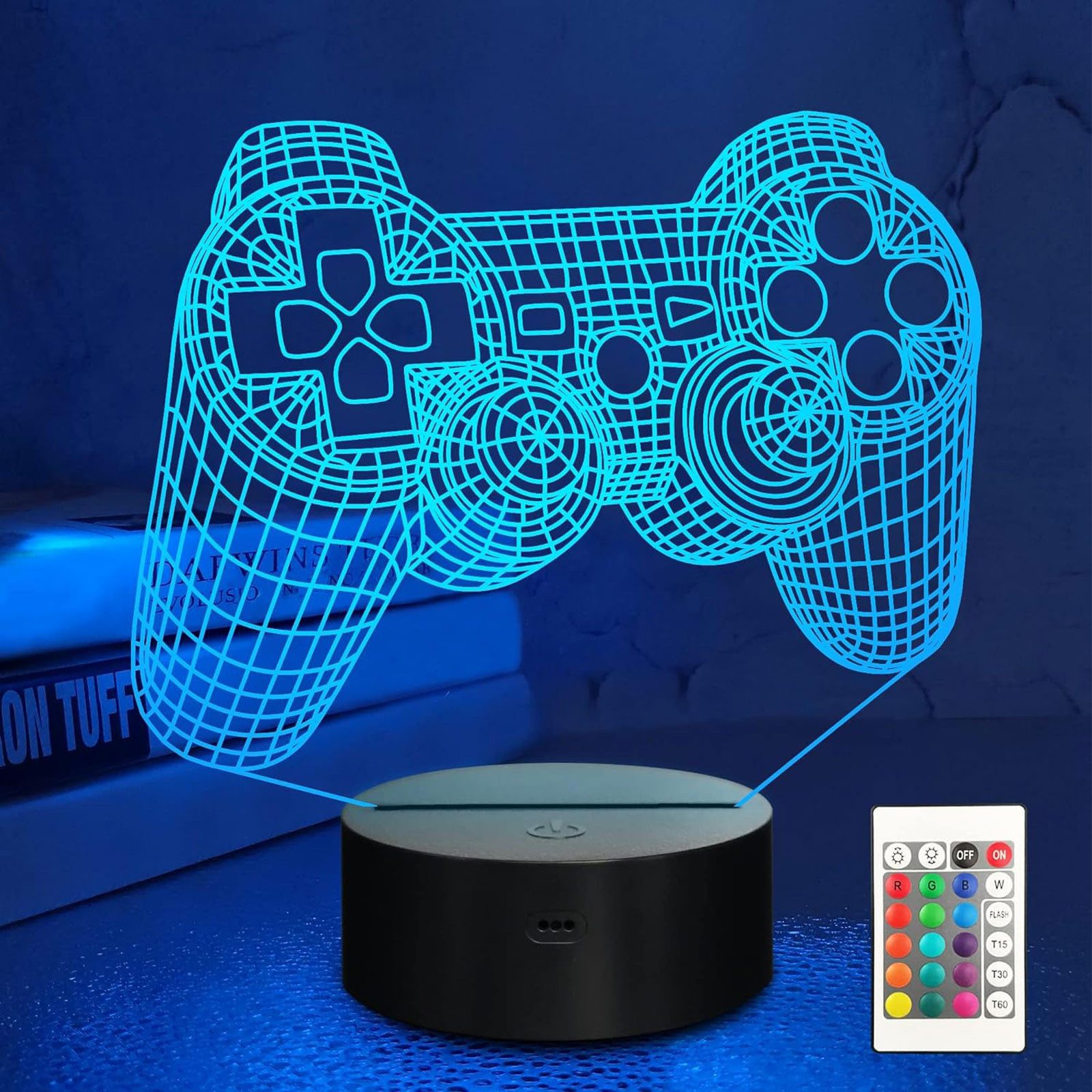 REDOM LED Nachttischlampe Illusionslampe Ambientelampe 3D günstig online kaufen