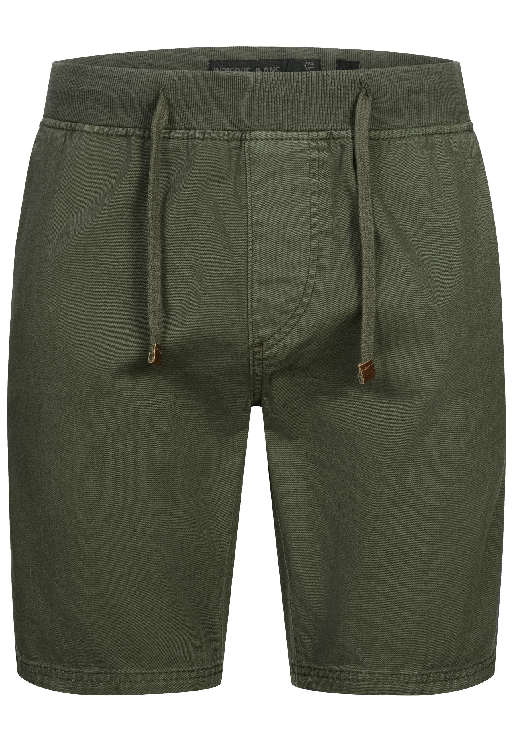 Indicode Chinoshorts Carver mit elastischem Bund günstig online kaufen