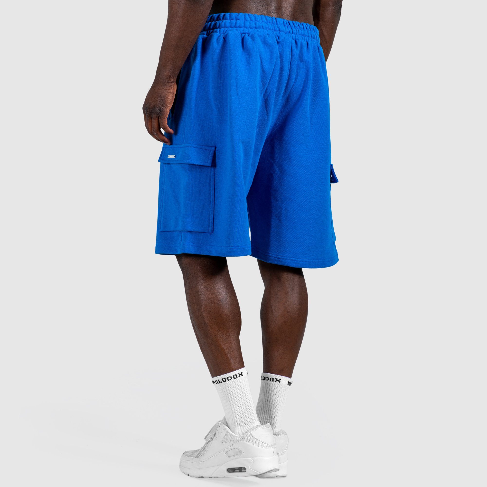 Baumwolle Blau Smilodox Shorts Oversize, Julio 100%