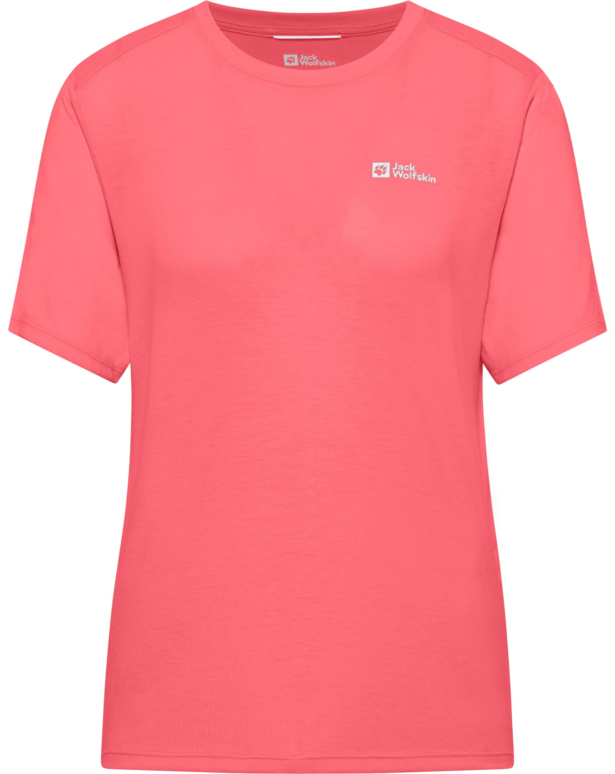 Jack Wolfskin Funktionsshirt VONNAN S/S T W leichtes und atmungsaktives TEXADRI-Material, moderne Passform