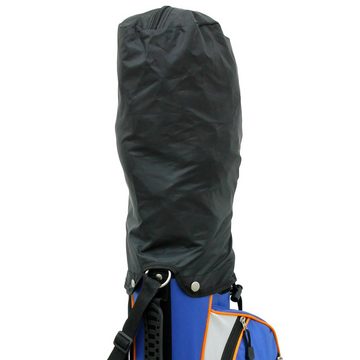 ECD Germany Golftrolley Skymax Junior Set Golf Caddybag Kinderset Golfbag Standbag, Für 6 Golfschlägern Blau-Weiß 6-9 RH mit 4 Fächern Regenschutzhülle