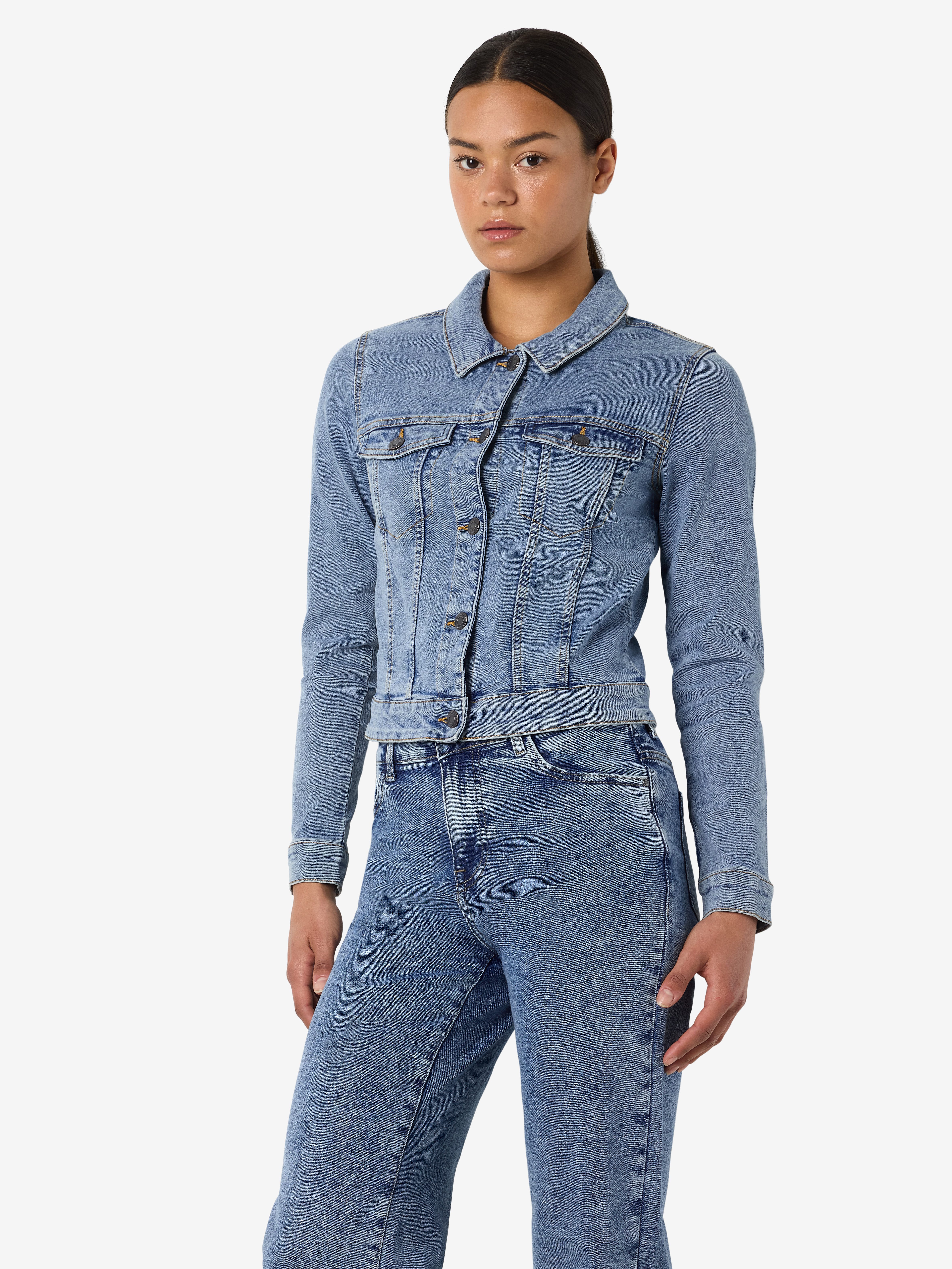 Noisy may Jeansjacke NMDEBRA L/S DENIM günstig online kaufen