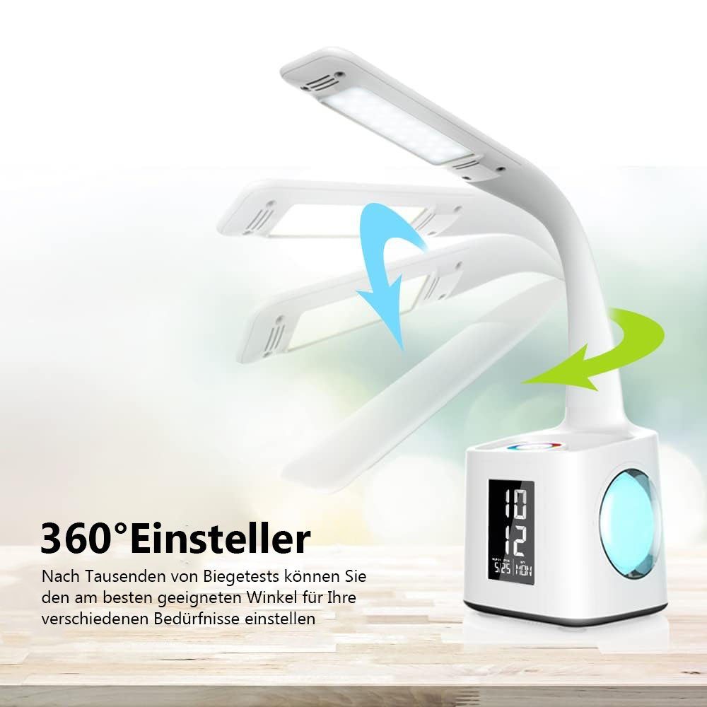 W, MOUTEN LED-Schreibtischlampe Touch-Dimmung LED 10 Schreibtischlampe Kinder, für