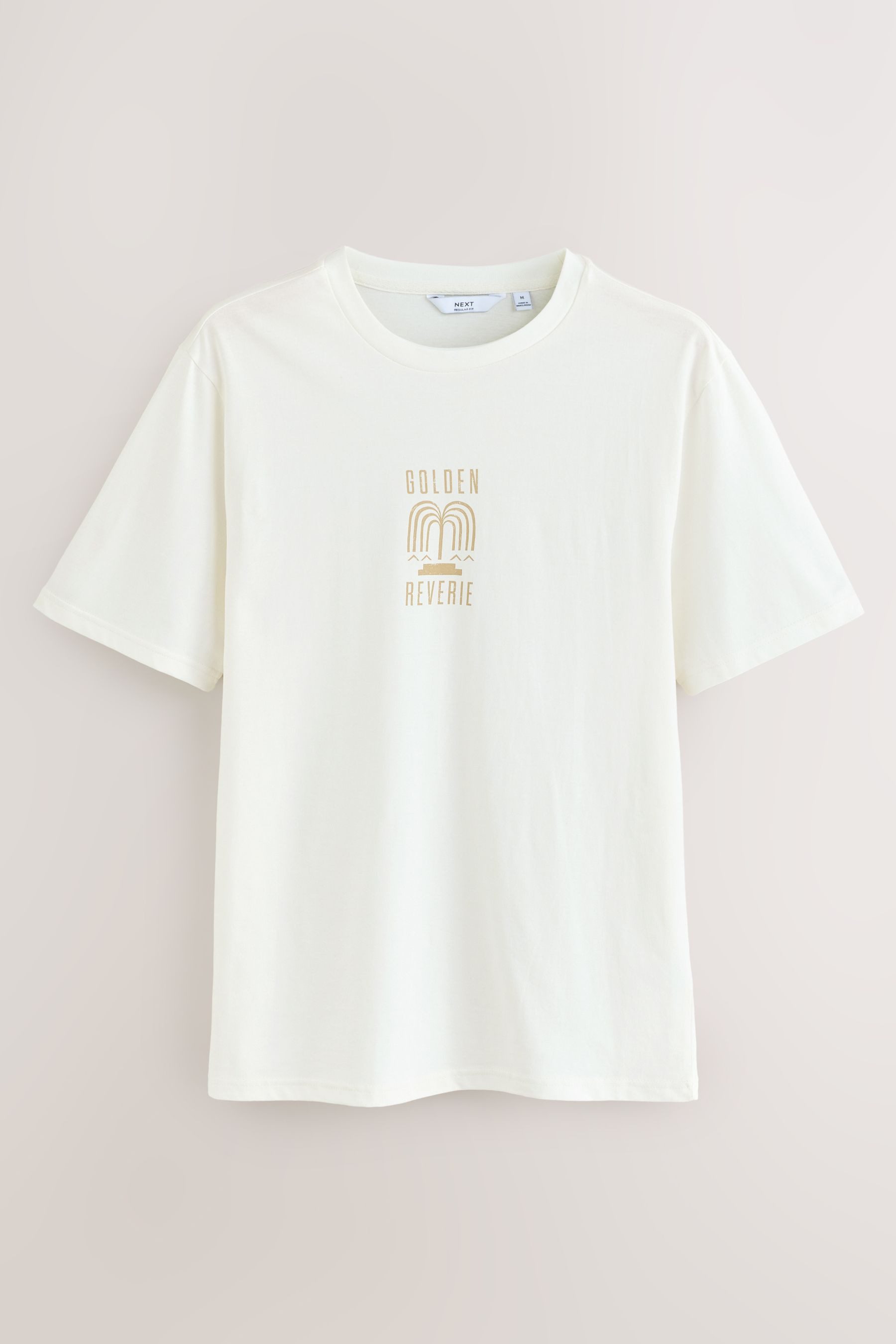 Next T-Shirt Regular Fit Grafik-T-Shirts aus Baumwolle 3er-Pack (3-tlg) günstig online kaufen