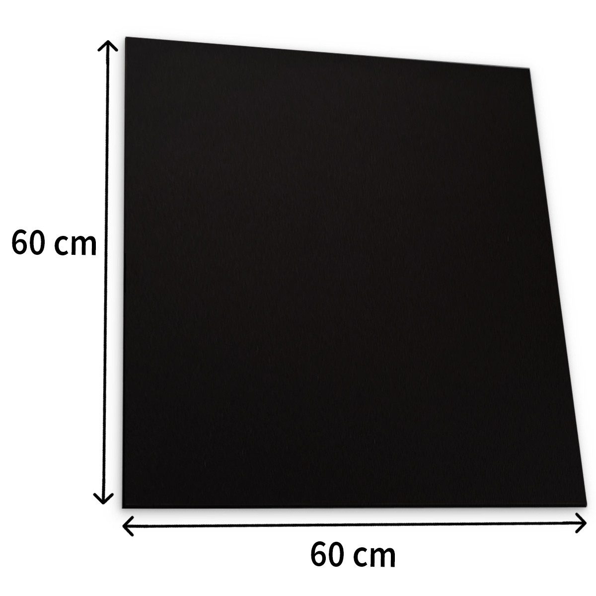 Tabletop Antirutschmatte Waschmaschinen-Auflage schwarz rutschfest, waschbar, 1-St., Textil-Finish Gummi-Matte als Trockner Waschmaschinen-Unterlage