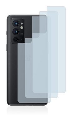 BROTECT flexible Panzerglasfolie für OnePlus 9RT 5G (Rückseite), Displayschutzglas, 3 Stück, Schutzglas Glasfolie matt entspiegelt Anti-Reflex