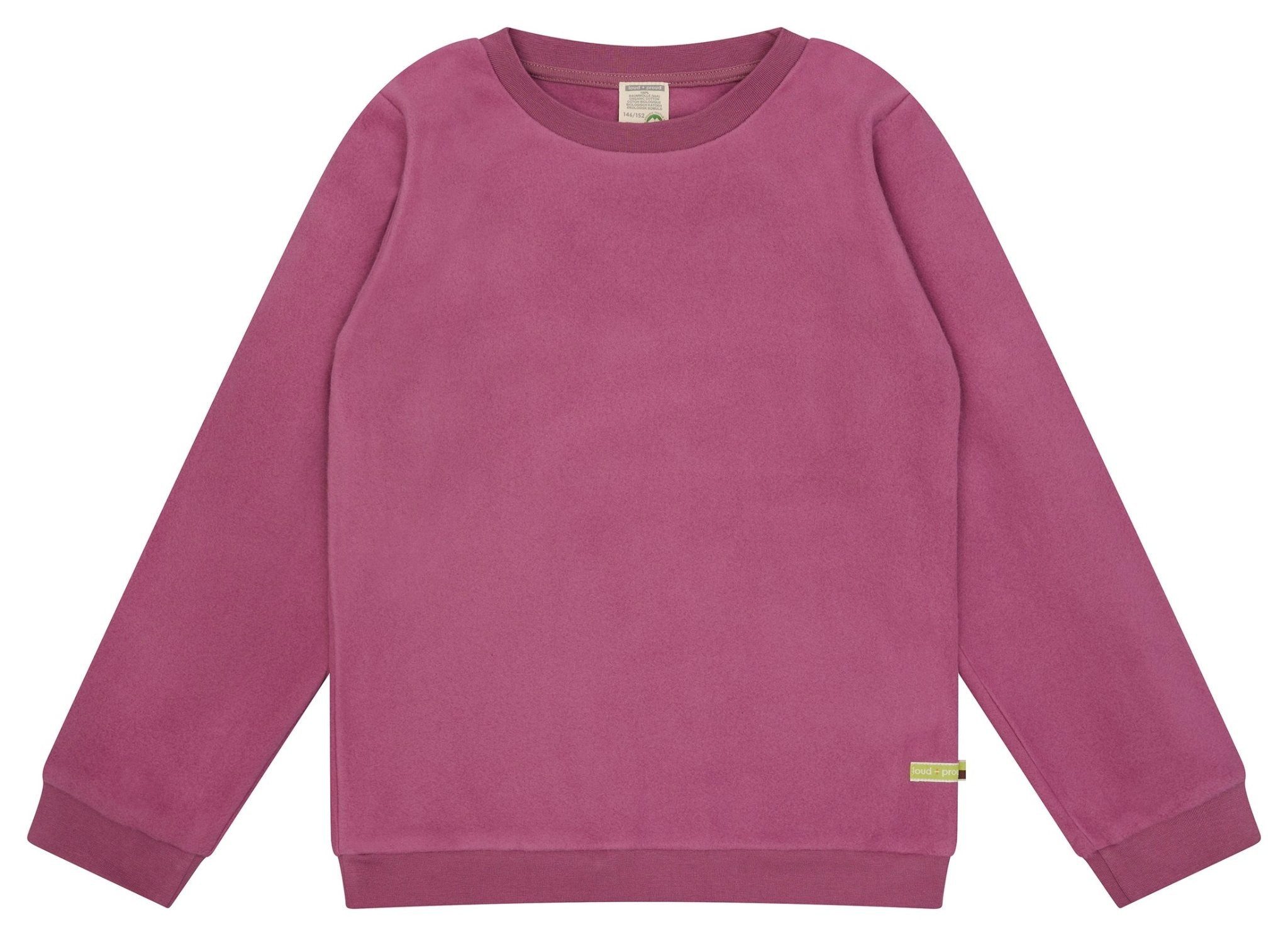 loud + proud Langarmshirt Fleece