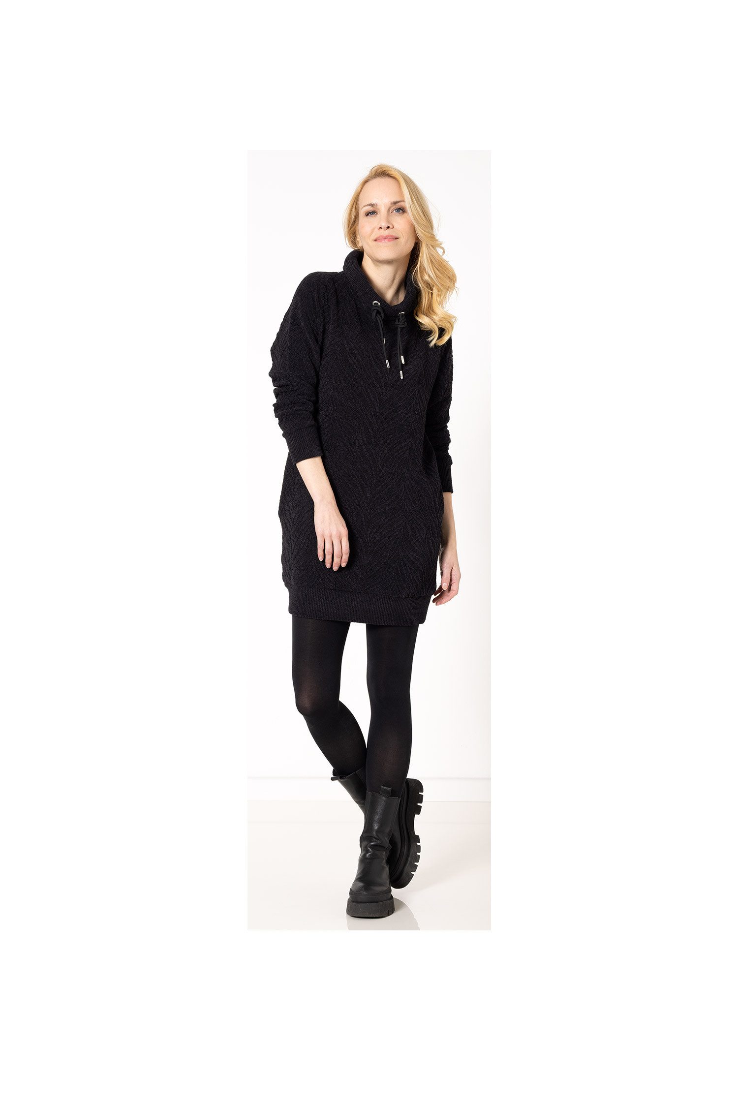 SER Sweatkleid Sweatkleid, Flausch W8260606 auch in großen Größen