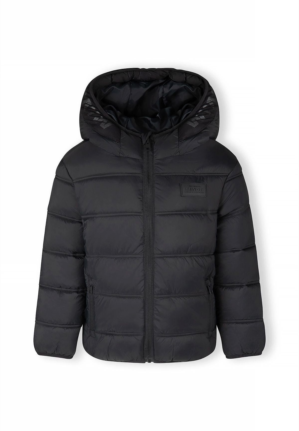 MINOTI Winterjacke für Jungen, Pufferjacke mit Kapuze, wattiert mit Kinnschutz