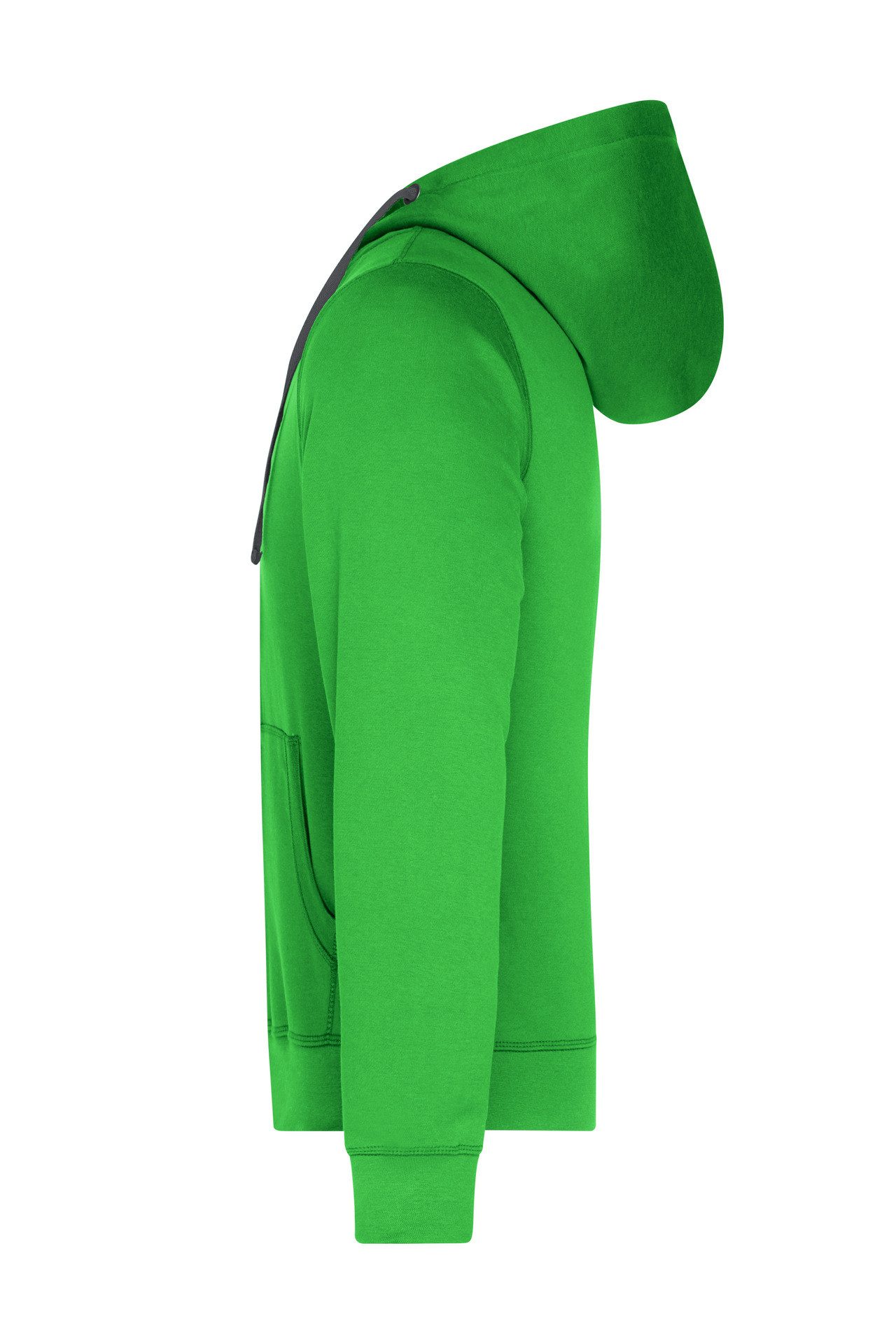 James & Nicholson Sweatjacke Wasser- und schmutzabweisende Herren Kapuzen-Sweatjacke JN595 Herren Sweatjacke Bionic